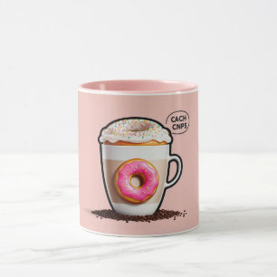 Koffie Meetups Vriendschap Geluk Ontwerp Mok