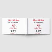 Koffie & melk blend liefdesrelatie koffie rood har gastenboek (Volledig)