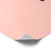 Koffie menu poster (Hoek)