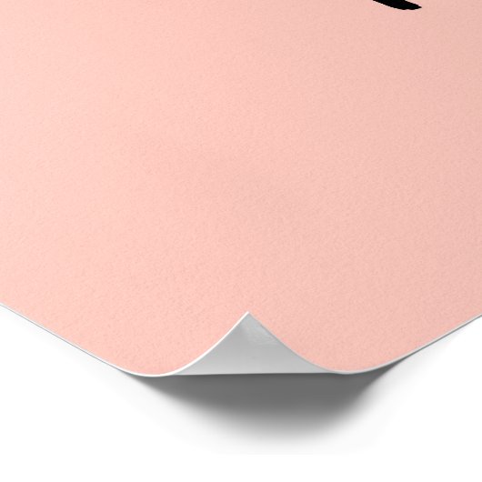 Koffie menu poster (Hoek)