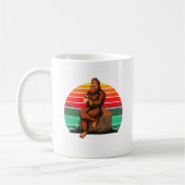 Koffie met Bigfoot Sasquatch Funny Gift Koffiemok (Links)