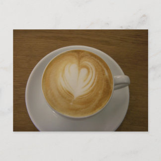 Koffie met Briefkaart van liefde