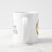 Koffie met Colleen-Mok met Motif Grote Koffiekop (Achterkant)