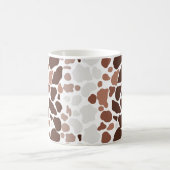 Koffie met Cream Abstracte Mosaic Coffee-Mok Koffiemok (Center)