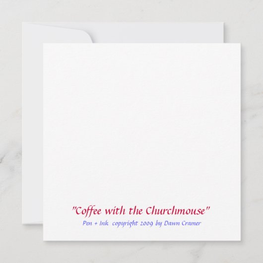 Koffie met de Churchmuis (Achterkant)