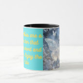 Koffie met een Bericht: Vlinder Mok voor een Sweet (Midden)