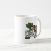 Koffie met een sheltie koffiemok (Voorkant rechts)