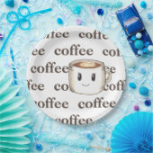 Koffie met grote binnenste Borden Papieren Bordje (Feest)