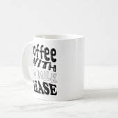 koffie met havermelk koffiemok (Voorkant links)