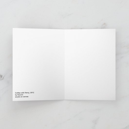 Koffie met Henry Kaart (Binnen)