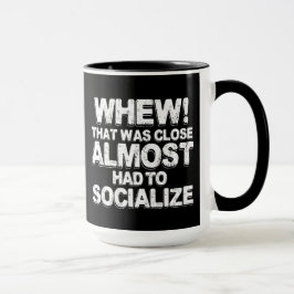 Koffie met introverts mok