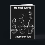 KOFFIE MET JOU EN ** ZUSTER ** OP HAAR VERJAARDAG KAART<br><div class="desc">KOFFIE BRENGT MENSEN BIJ ELKAAR... .MAAR OP DE EERSTE PLAATS ZIJN WE ** ZUSTERS *** TOCH? IK WEET DAT ZUSTERS EN EEN GOEDE KOP KOFFIE VEEL KWAALTJES IN ONS LEVEN GENEZEN. IK HOU VAN DEZE KAART EN IK HOOP DAT JIJ DAT OOK DOET. BEDANKT DAT JE LANGS EEN VAN MIJN...</div>