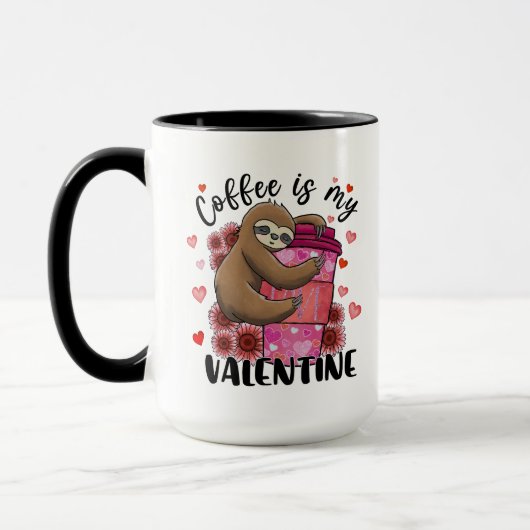 Koffie met koffie op lange afstand is mijn Valenti Mok (Links)