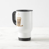 Koffie met liefde reisbeker (Voorkant links)