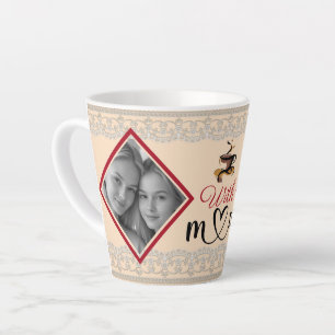 Koffie met mama latte mok