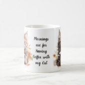 Koffie met mijn kat koffiemok (Center)