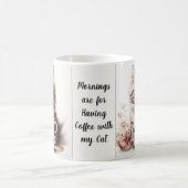 Koffie met mijn kat koffiemok (Center)