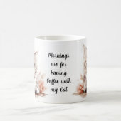 Koffie met mijn kat koffiemok (Center)