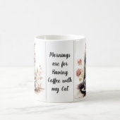 Koffie met mijn kat koffiemok (Center)