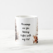 Koffie met mijn kat koffiemok (Center)