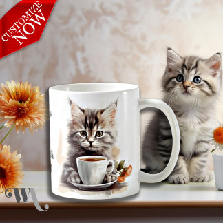 Koffie met mijn kat koffiemok