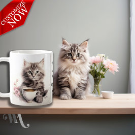 Koffie met mijn kat koffiemok