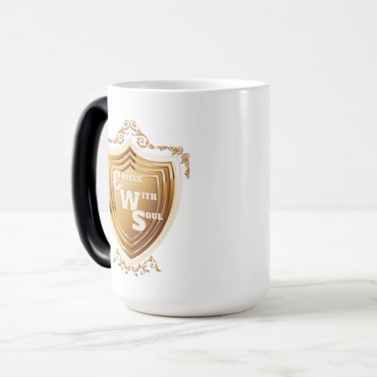 Koffie met Mok van soep (Voorkant links)