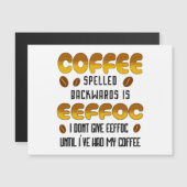 Koffie met ruggegraat (Voorkant / Achterkant)