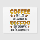 Koffie met ruggegraat (Voorkant)