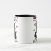 Koffie met rugspeling weet alleen maar dat mok (Midden)