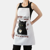 Koffie met rugspeling weet alleen maar dat schort (Insitu)