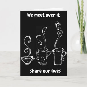 KOFFIE MET U & **SISTER** OP HAAR GROTE DAG KAART