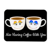 Koffie met uw koffie-cups ontbreekt magneet (Horizontaal)