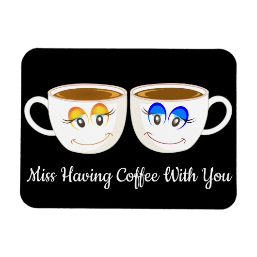 Koffie met uw koffie-cups ontbreekt magneet (Horizontaal)