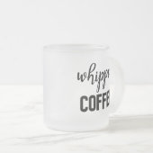 Koffie met wiet matglas koffiemok (Voorkant rechts)