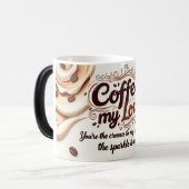 Koffie, mijn liefde magische mok (Voorkant links)