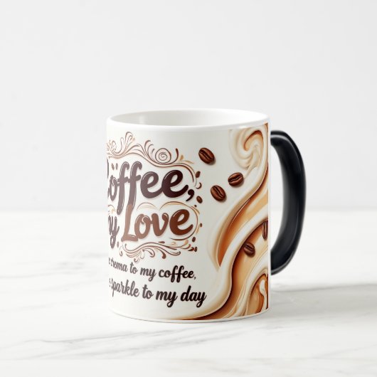 Koffie, mijn liefste magische mok (Voorkant rechts)