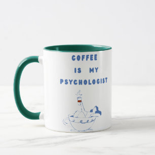 Koffie, mijn stille therapeut mok