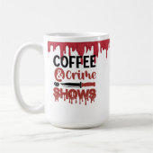 Koffie & Misdaad Show Koffiemok (Links)
