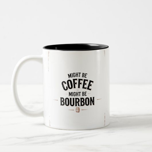 Koffie, misschien Bourbon Mok (Links)