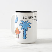 Koffie-Mok 15 oz. Tweekleurige Koffiemok (Voorkant links)