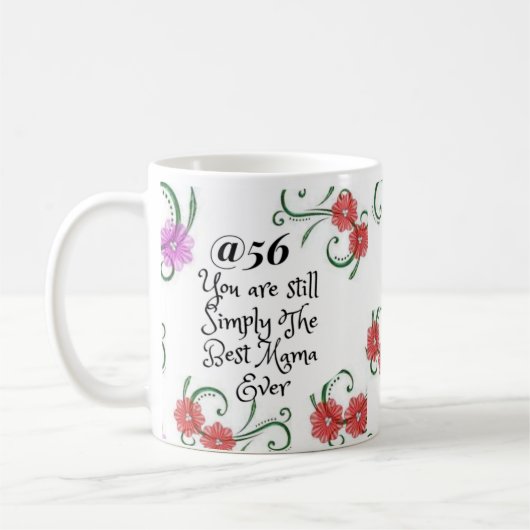 Koffie Mok-70e verjaardag, mokken, warme cacao Koffiemok (Links)