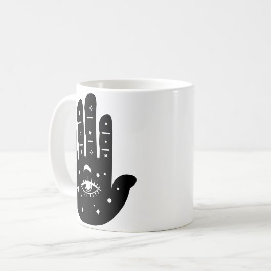 Koffie Mok - Almystiek, bovennatuurlijk (Voorkant links)