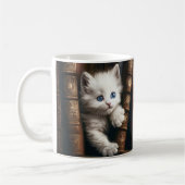 Koffie Mok Angora Kitten en  Boeken-verkocht door (Links)