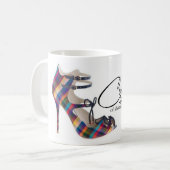 Koffie Mok Assepoester Kleurrijke Schoenen Quote T (Voorkant links)