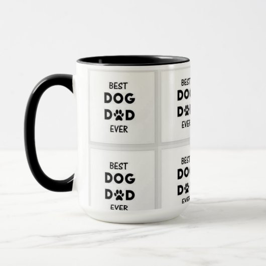 Koffie mok beste hond vader ooit (Links)