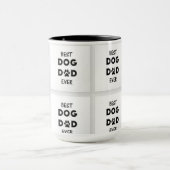 Koffie mok beste hond vader ooit (Midden)