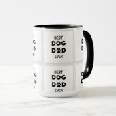 Koffie mok beste hond vader ooit (Voorkant rechts)
