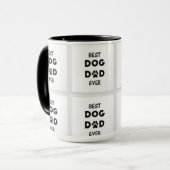 Koffie mok beste hond vader ooit (Voorkant links)