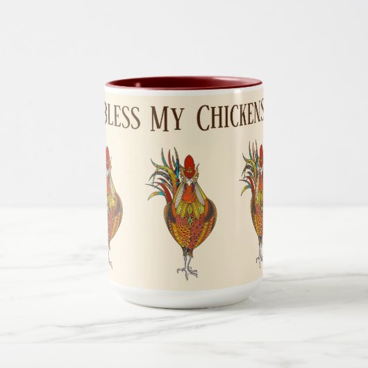 Koffie Mok-Bless My Kippen Mok (Midden)